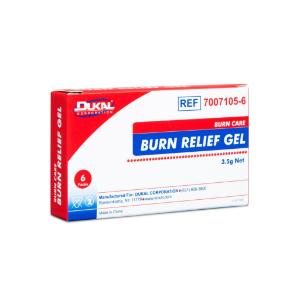 Burn gel sachet for minor burns CS 600