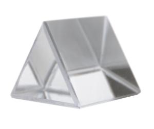 Equilateral prisms glass