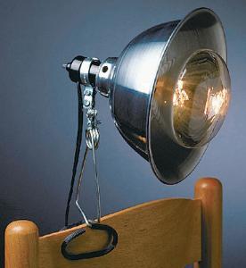 Infrared Lamp and Reflector