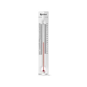 Metal backed student dual scale thermometer, united scientific supplies