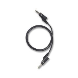 WBP012-B Banana Plug Cord Black 12 inch