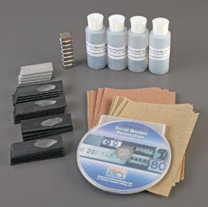 Magnetic Serial Number Restoration Kit