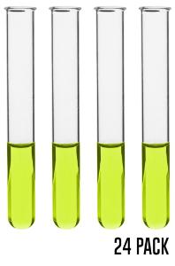 Test tubes, rim, glass, 25×250 mm