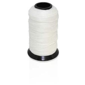 Pm thread,5-strand,white poly 4oz