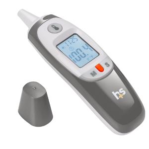 Digital compact infrared ear thermometer