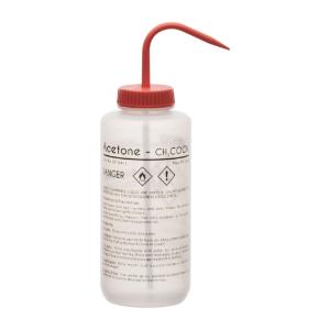 Wash bottle, Acetone, 1000 ml