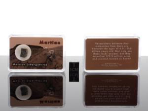 Martian meteorite display box