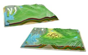 Comparative terrain model