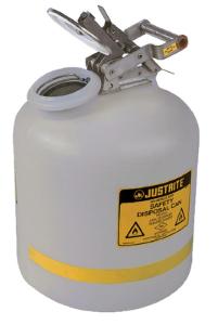 Justrite® Polyethylene Liquid Disposal Can