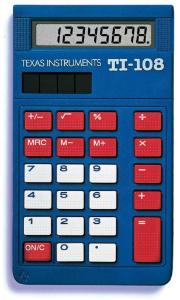 TI-108 Classroom calculator