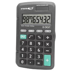 VWR® Big-Digit Solar-Powered Calculator