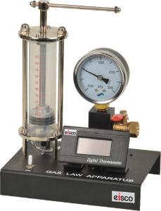 Gas Law with Temperature Gauge