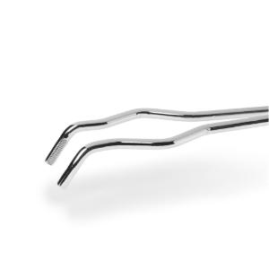 Crucible tongs nickel plated steel