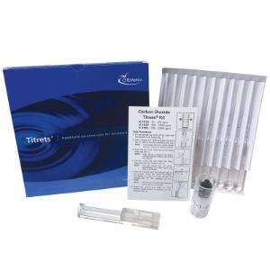 Carbon dioxide titrets test kit