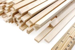 TeacherGeek Wood Strips 5×10×305 mm (1ft.)