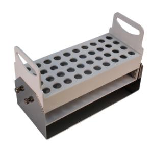 Adjustable angle tube rack, 16 mm