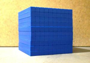 Flat Base Ten Blue Standard