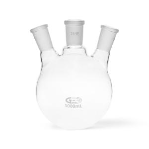 Boiling flask round bottom 3 neck angular 24-40 1000 ml