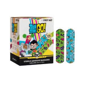 Teen titans adhesive bandages