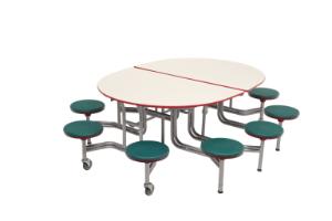 Stool Mobile Table