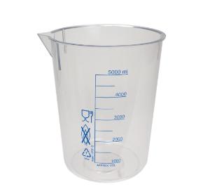 Beaker PMP 5000 ml