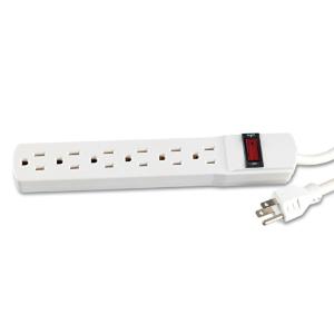 Six-outlet power strip