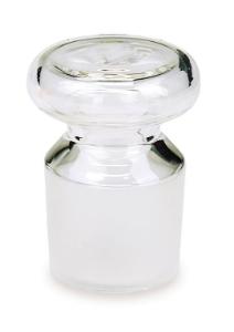 Stopper glass flask clear no. 13