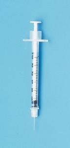 Insulin Syringes with Permanently Attached Needles, BD Medical