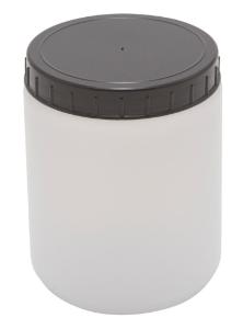 Jar with Cap, HDPE