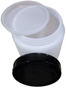 Jar with Cap, HDPE