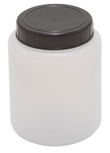 Jar with Cap, HDPE