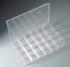 Compartmented Plastic Boxes, Clear, Flambeau