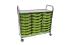 Gratnells Callero Plus Treble Tray Cart 24 Shallow Trays - 470316-306