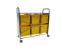 Gratnells Callero Plus Treble Tray Cart 6 Jumbo Trays Reinforced Back