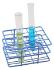 Blue Epoxy-Coated Steel Wire Test Tube Racks