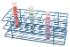 Blue Epoxy-Coated Steel Wire Test Tube Racks