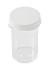 Snap Cap Containers, Polystyrene, Dynalon