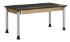 Adjustable Height Student Lab Tables, Phenolic Top