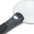 Led lighted rimless 2X magnifier